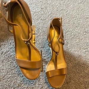 MICHAEL KORS KERRI WEDGE LEATHER